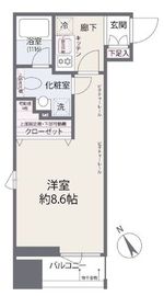 パティーナ三田台 6階 間取り図