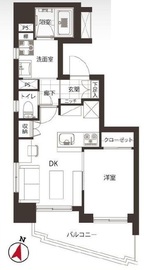 ネオマイム御茶の水 2階 間取り図