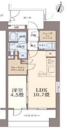 クレヴィア本郷春日ステーションフロント 7階 間取り図