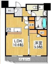クラッシィスイート五反田 3階 間取り図
