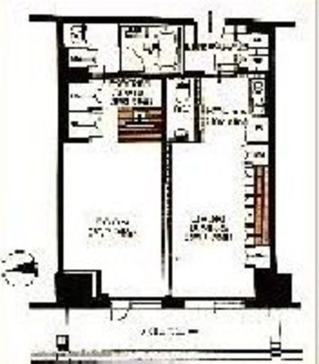 アクシア麻布 12階 間取り図