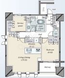 ザ・パークハウス南麻布 5階 間取り図