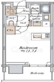 パークコート浜離宮ザ・タワー 5階 間取り図