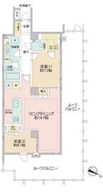 グランスイート高田馬場四丁目 4階 間取り図