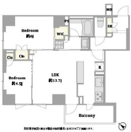 ブランズ渋谷神山町 2階 間取り図
