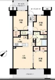 プラウドシティ池袋本町 11階 間取り図