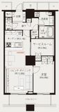 ザ・東京タワーズ ミッドタワー 53階 間取り図