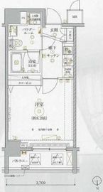 レアライズ高田馬場 4階 間取り図