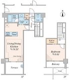 地下1階 間取り図