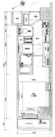 アイル銀座京橋壱番館 12階 間取り図