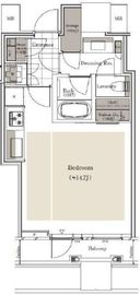 パークコート渋谷ザタワー 18階 間取り図