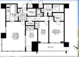 THE ROPPONGI TOKYO CLUB RESIDENCE 28階 間取り図
