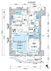 ルジェンテ早稲田 9階 間取り図