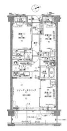 エル・セレーノ南麻布 4階 間取り図