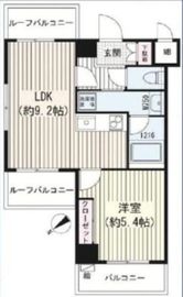 グランド・ガーラ渋谷松濤 7階 間取り図