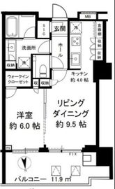 HARUMI FLAG PARK VILLAGE (晴海フラッグ パークヴィレッジ) 16階 間取り図