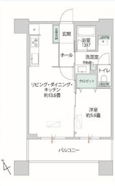 アウルタワー 22階 間取り図