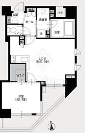 クレヴィア南麻布 14階 間取り図