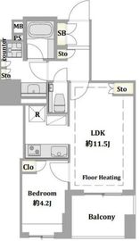 ブランズ明石町 12階 間取り図