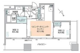 スタイリオ中延駅前 19階 間取り図