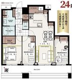 24階 間取り図