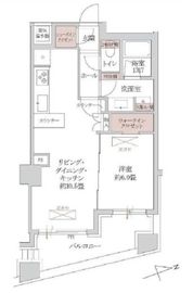 パークコート赤坂ザ・タワー 2階 間取り図