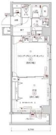 イアース本所吾妻橋 4階 間取り図