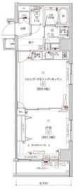 イアース本所吾妻橋 5階 間取り図