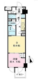 パレステージ文京江戸川橋 1階 間取り図