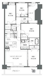 ニュートンプレイス 5階 間取り図