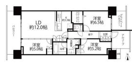 グランドメゾン品川シーサイドの杜 6階 間取り図