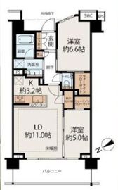 ガーデンヒルズ四ツ谷迎賓の森 2階 間取り図