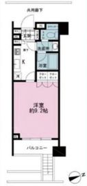 プレミアブラン代々木公園 1階 間取り図