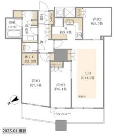 ザ・パークハウス西新宿タワー60 37階 間取り図