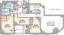ブリリア一番町 4階 間取り図