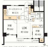 プレシス三軒茶屋 4階 間取り図