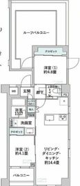 ザ三軒茶屋ハウス 4階 間取り図