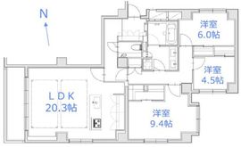 シビタス原宿 1階 間取り図