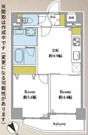 ルピナス麻布シティフォルム 4階 間取り図