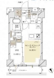 ルジェンテ早稲田 4階 間取り図