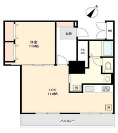 マンション雅叙苑 4階 間取り図