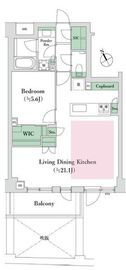 パークアクシス高田馬場 地下1階 間取り図