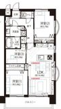 虎ノ門ガーデン 5階 間取り図