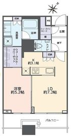 ステーションガーデンタワー 27階 間取り図