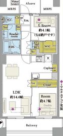 晴海ビュータワー（晴海アイランドトリトンスクエアビュータワー） 11階 間取り図