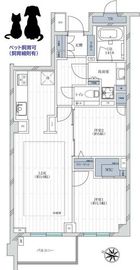 ファミールグラン代々木の杜 4階 間取り図