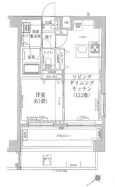 アイルグランデ押上 4階 間取り図