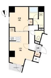 メインステージ三田アーバンスクエア 11階 間取り図