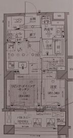 シティインデックス中野 3階 間取り図