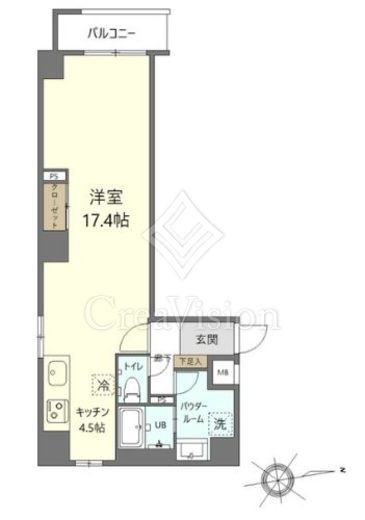 ブリスコート 間取り図